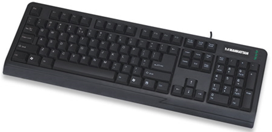 *Teclado Economico USB Negro