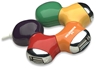 HUB USB V2.0  4 Ptos "Flor Multicolor"