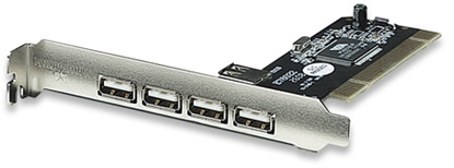 Tarjeta USB V2 PCI 4 ptos