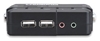 MUX KVM Desktop USB 2:1 con Cables+Audio