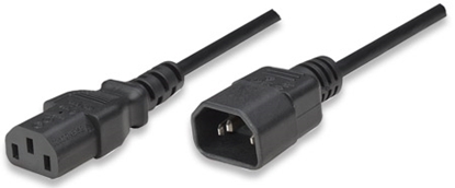 Cable alimentación IEC320 C14 a C13, 1.8m