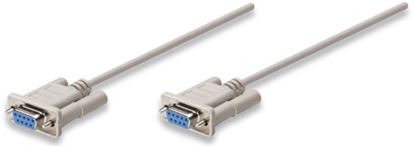 CABLE NULL MODEM DB9H-H 1.8M, 7C