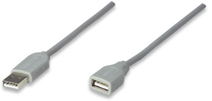 Cable USB Ext. Tipo A 3.0M, Gris
