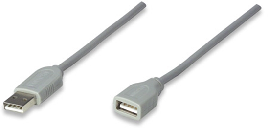 Cable USB Extension 3.0M, Gris
