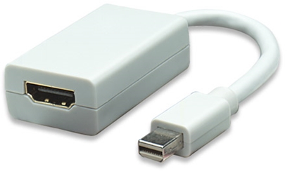 Adaptador DisplayPort Mini M a HDMI H 1080p