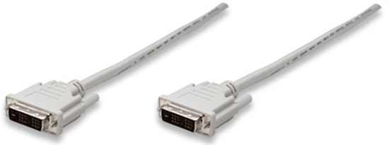 Cable Video DVI DSM - DVI DSM 1.8m Gris
