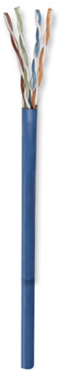 BOBINA Cat 5e CCA UTP 305M Solida Azul