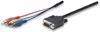 CABLE VIDEO HDTV HD15M - RCAx3, 1.8m CL