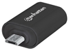 Adaptador OTG  USB 2.0 Negro