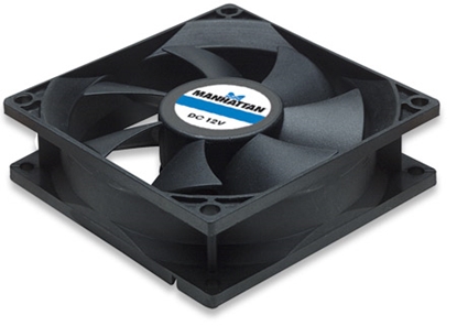 Ventilador p/PC 80x80x25 mm, 4 pines