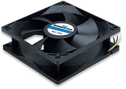 Ventilador p/PC 80x80x25 mm, 3 pines