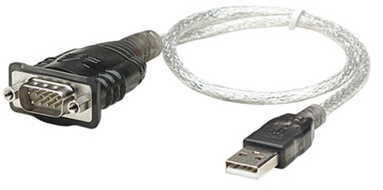 Convertidor USB a Serial DB9 0.4m, Chip Prolific PL-2303
