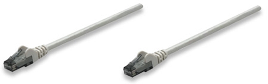 CABLE PATCH CAT 6,  1.0M( 3.0F) UTP GRIS