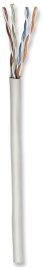 BOBINA Cat 5e CCA UTP 305M Solida Gris