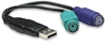 Convertidor USB a PS/2 (2 Puertos)