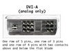 Cable Video DVI A M - HD15M 1.8m