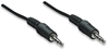 Cable Audio Estereo 3.5mm M-M 1.8M Negro