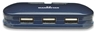 HUB USB-A V2.0  7 Ptos Azul CON Fuente