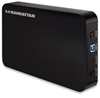 *Gabinete HDD 3.5 SATA, USB V3.0 Negro