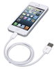 Cable Lightning a USB-A, Blanco 1.0m