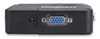 MUX KVM Desktop USB 2:1 con Cables+Audio