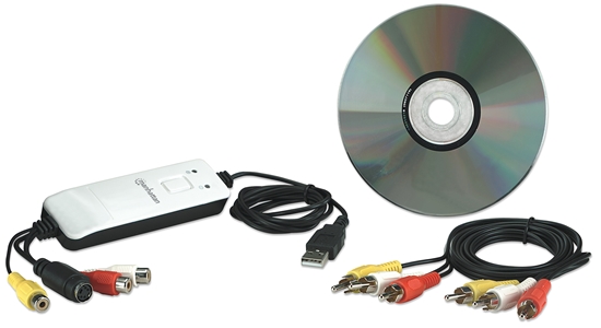 Capturadora de Video/Audio RCA/S-Video a USB