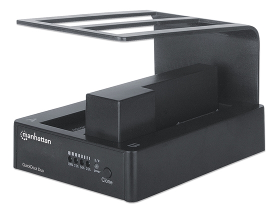 Gabinete QuickDock HDD*2 SATA-USB 3.0