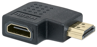 Adaptador HDMI H-M angulo izquierdo 90°