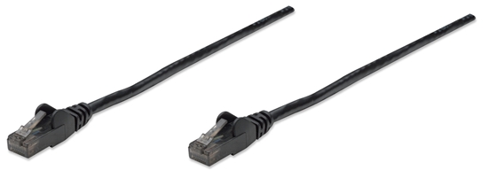 CABLE PATCH CAT 6,  0.15M( 0.5F) UTP NEGRO