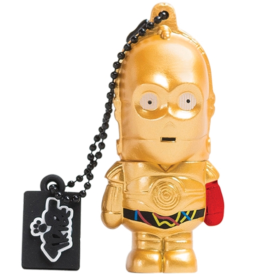 *Memoria USB 8 GB - SW TFA C-3PO Brazo Rojo