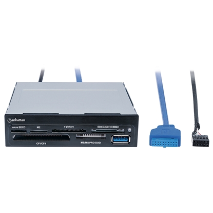 *Lector Tarjetas Bahia Interna 3.5" USB 3.0, 48 en 1