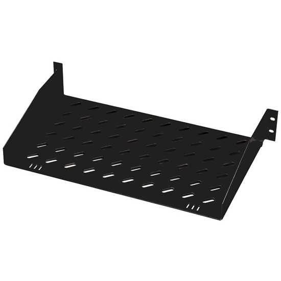 Charola Rack 19", 1U, 40cm Vent. 50kg