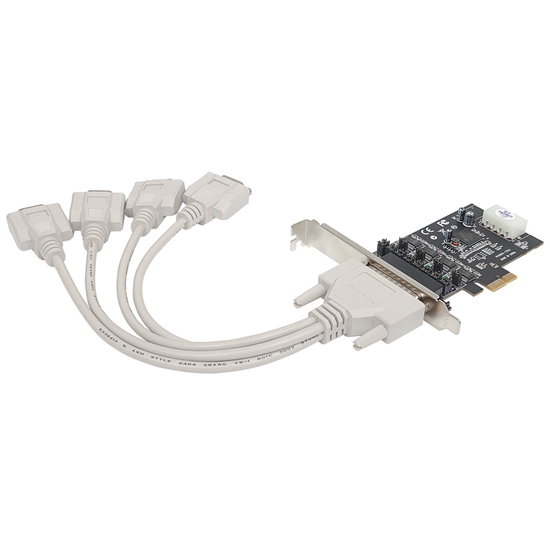 Tarjeta Serial PCI Express 4 Puertos