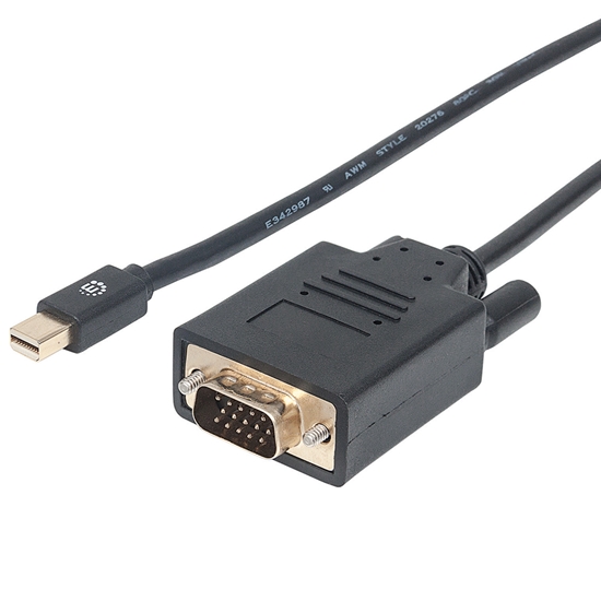 *Cable DisplayPort Mini - VGA M-M  1.8M
