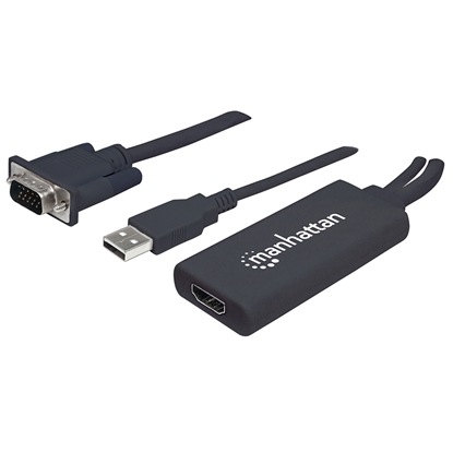 Convertidor Video SVGA+Audio USB a HDMI