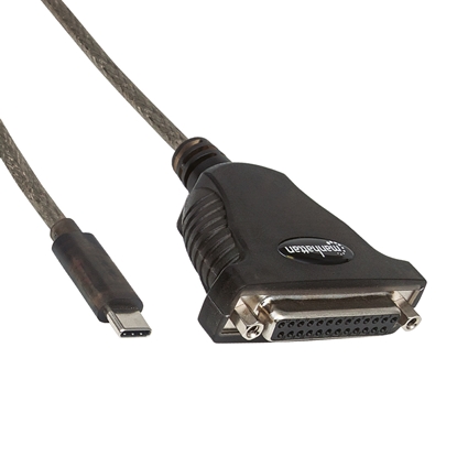 Convertidor USB-C a DB25 1.0m para imp.