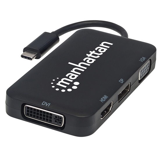 Convertidor USB-C a HDMI/DP/SVGA/DVI