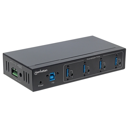 HUB USB V3.0  4 Ptos Industrial