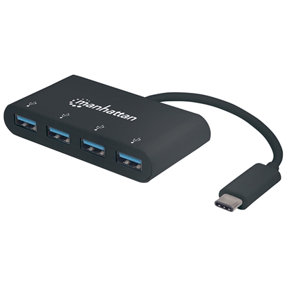 HUB USB-C V3.2  4 Ptos A, 5Gbps