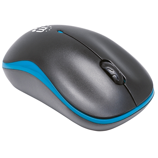 Mouse Optico "Edge" USB Azul/Negro