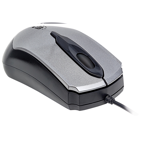 Mouse Optico "Edge" USB Gris/Negro