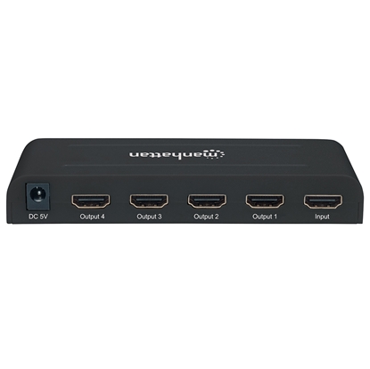 Video Splitter HDMI 4k@30Hz, 1 in:4 out