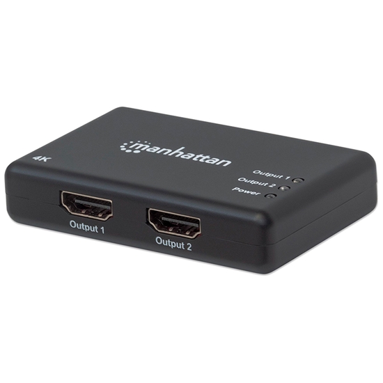 Video Splitter HDMI 4k@30Hz, 1 in:2 out,  AC