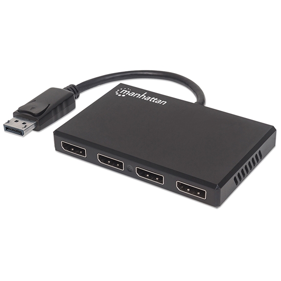 Video Splitter DisplayPort 1 DP in : 4 DP out UHD