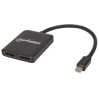 Video Splitter DisplayPort 1 Mini DP in : 2 DP out UHD