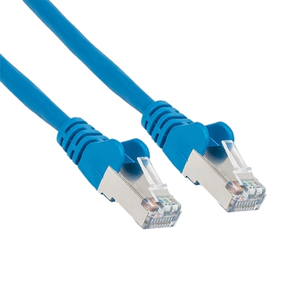 CABLE PATCH CAT 6a,  0.3M( 1.0F) S/FTP AZUL