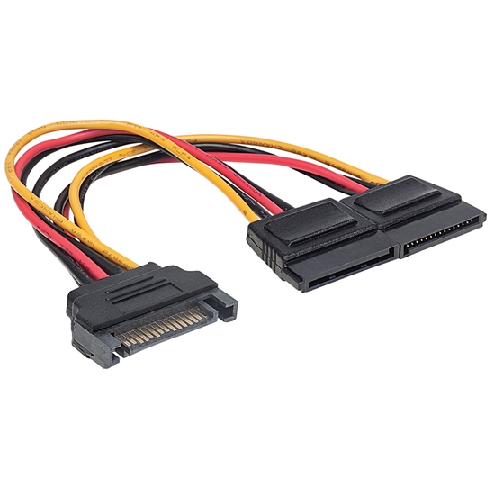 CABLE CORRIENTE INT. HDD SATA 1M - 2H