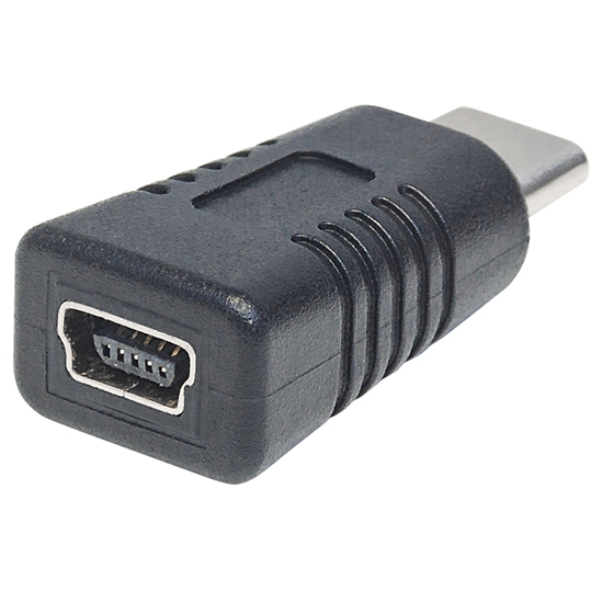 Adaptador USB-C V3.1, CM-Mini B H Negro