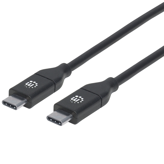 Cable USB-C V2.0, C-C 3.0M Negro 480Mbps