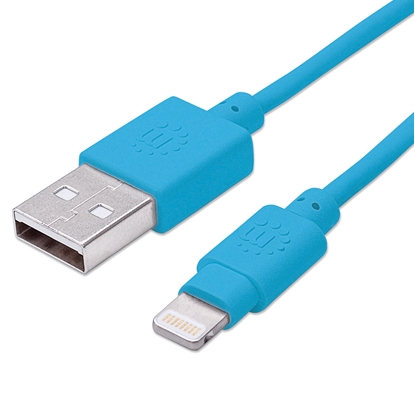 Cable Lightning a USB-A, Azul 1.0m